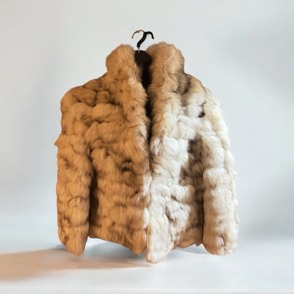 Vintage Fur/Faux Fir Coat Short size M